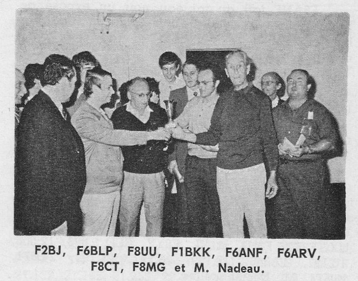 F2BJ F6BLP F8UU F1BKK F6ANF F6ARV F8CT F8MG et Mr Nadeau