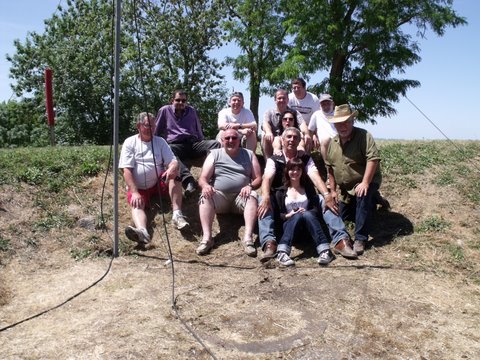 Le Radio-Club d'Etauliers F6KDQ en dplacement  Blaye  l'occasion de la fete de l'energie