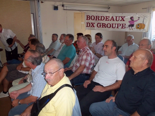 Reunion des radioamateurs du Bordeaux DX Groupe