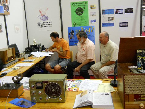 Les locaux du radio-club Radioamateur F5KAY  La Teste de Buch en Gironde
