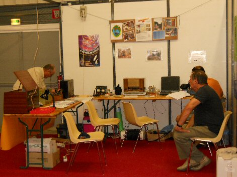 Le radio-club radioamateur F5KAY en dmonstration