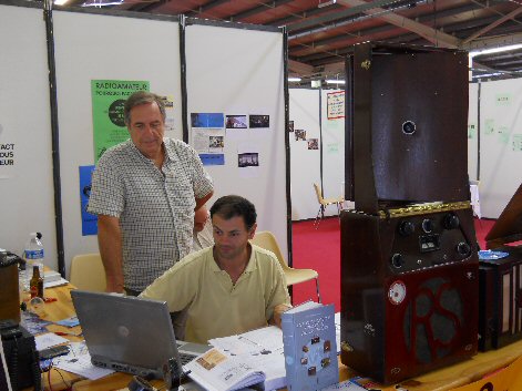 Le radio-club radioamateur F5KAY en dmonstration